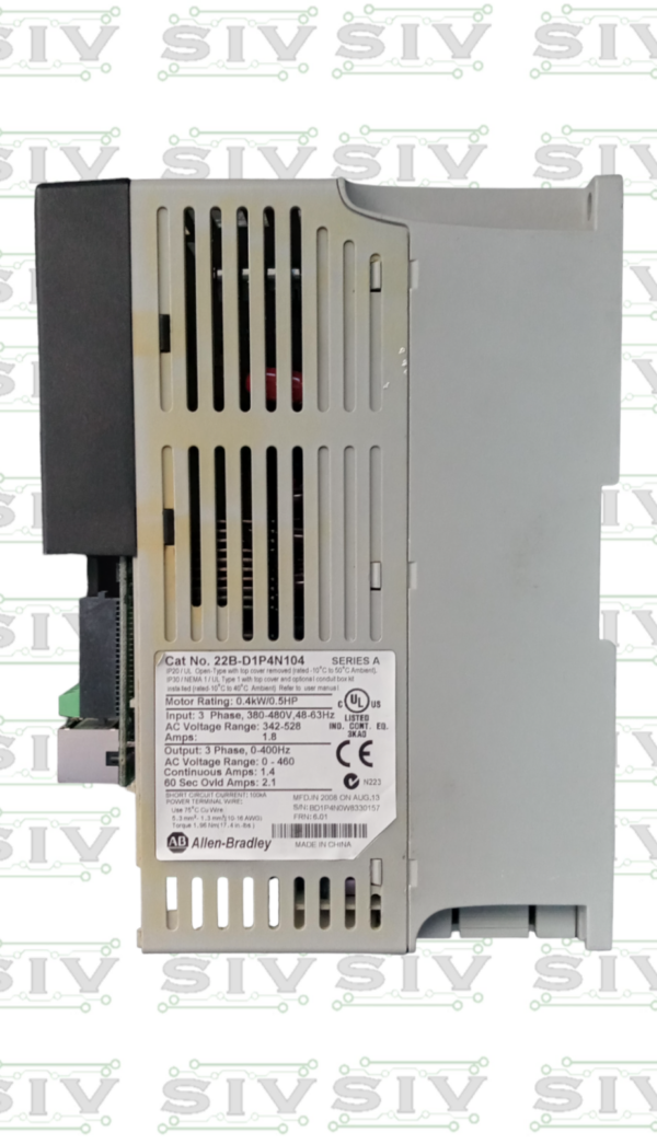 VARIADOR DE FRECUENCIA POWER FLEX 40/ 440V-0.5HP - Imagen 2