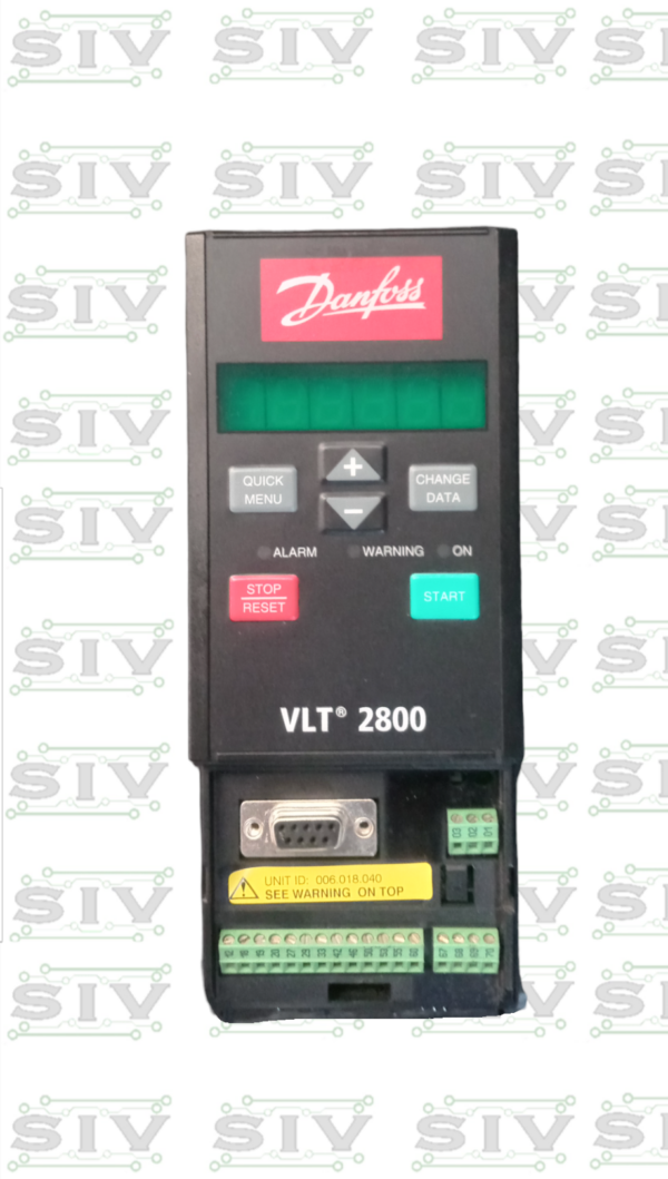VARIADOR DE FRECUENCIA VLT2800/ 480V-50-60HZ-1.9A