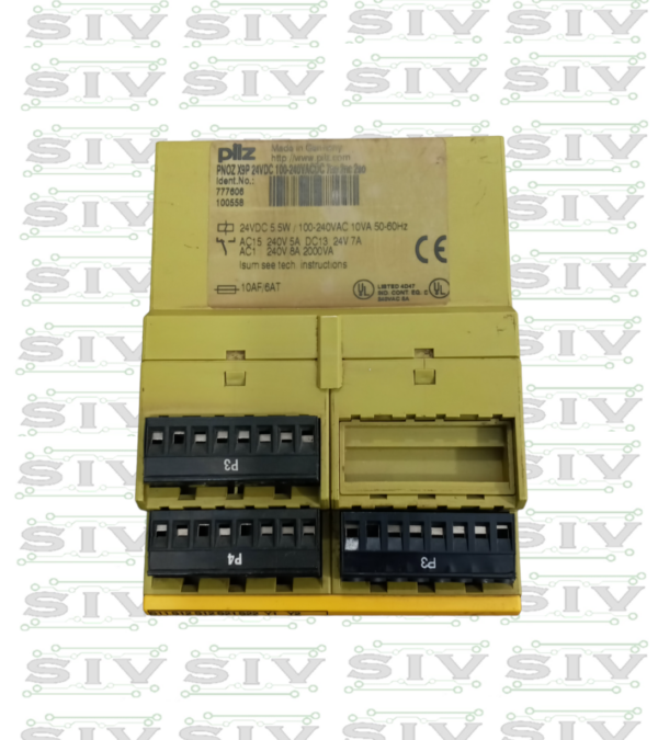 RELAVADOR DE SEGURIDAD PILZ 24VDC, 7NO-2NC-2SO - Imagen 2