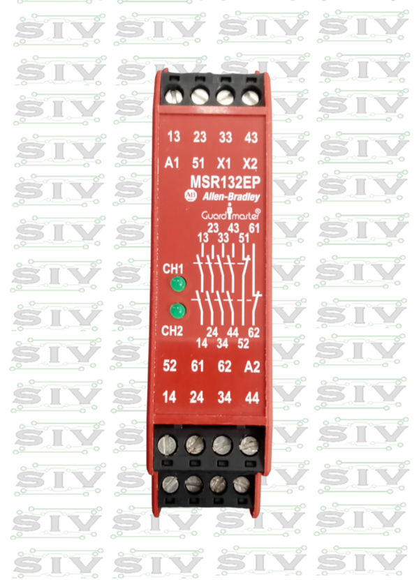 RELEVADOR DE SEGURIDAD ALLEN BRADLEY 24VAC/DC  24VDC-3A