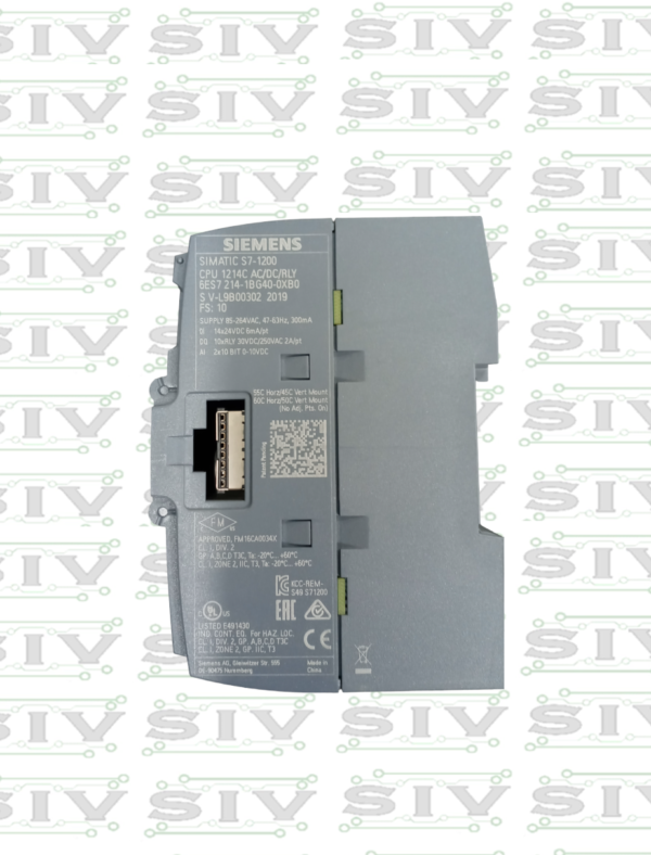 CPU 1214C AC/DC/RLY  S7-1200 - Imagen 4