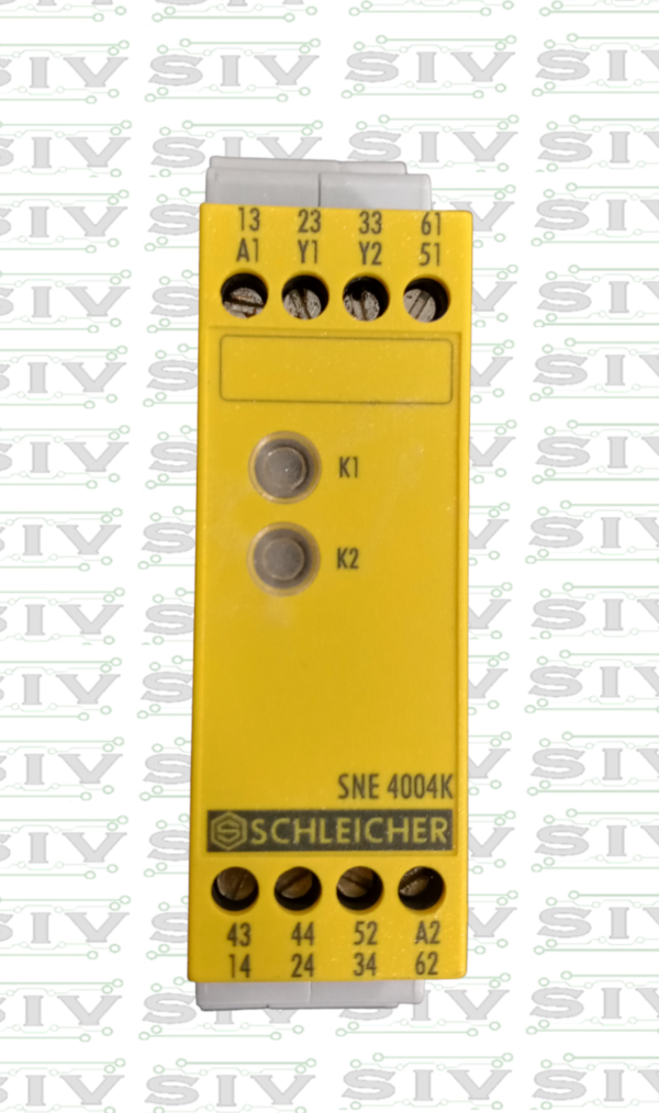 RELEVADOR DE SEGURIDAD SCHLEICHER 24VAC/DC K1-K2