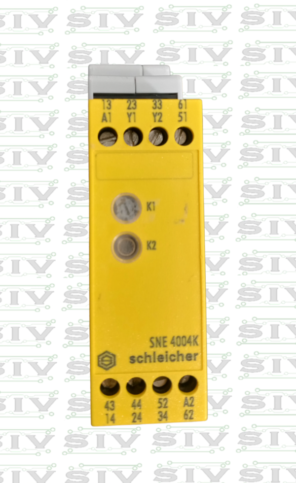RELEVADOR DE SEGURIDAD SCHLEICHER 24VAC/DC K1-K2