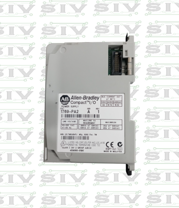 FUENTE DE PODER COMPACTLOGIX  5VCD/2A   24VDC/0.7A - Imagen 2