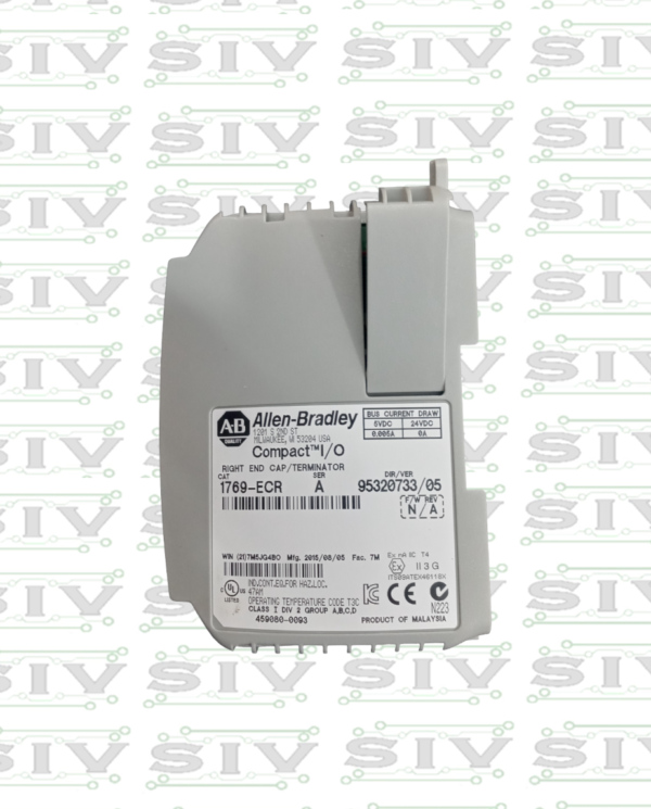 TAPA TERMINAL DERECHA COMPACT I/O
