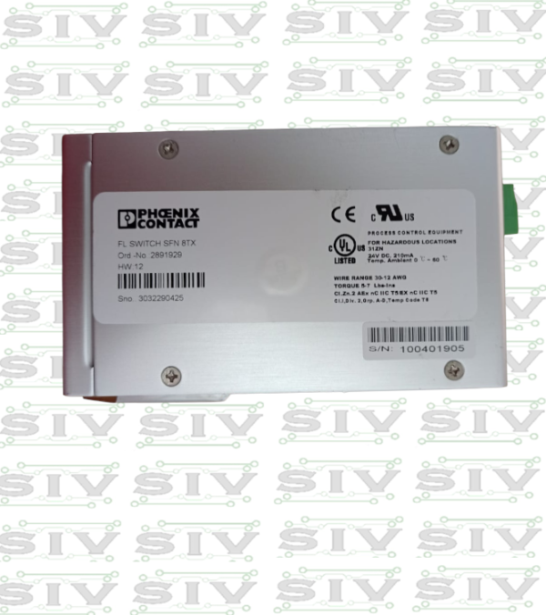 FL SWITCH SFN 8TX (SWITCH ETHERNET DE 8 PUERTOS) - Imagen 2