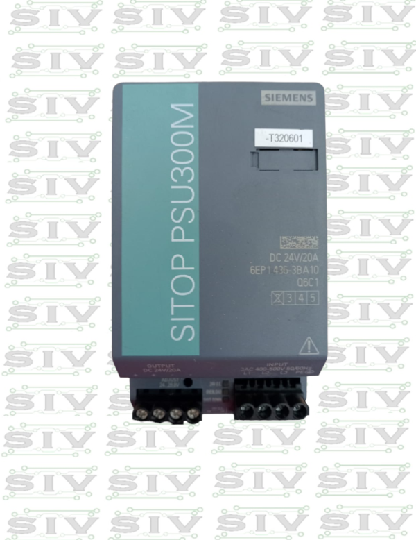 FUENTE DE PODER SITOP PSU300M24V/20AMP ENTRADA TRIFASICA 440VAC