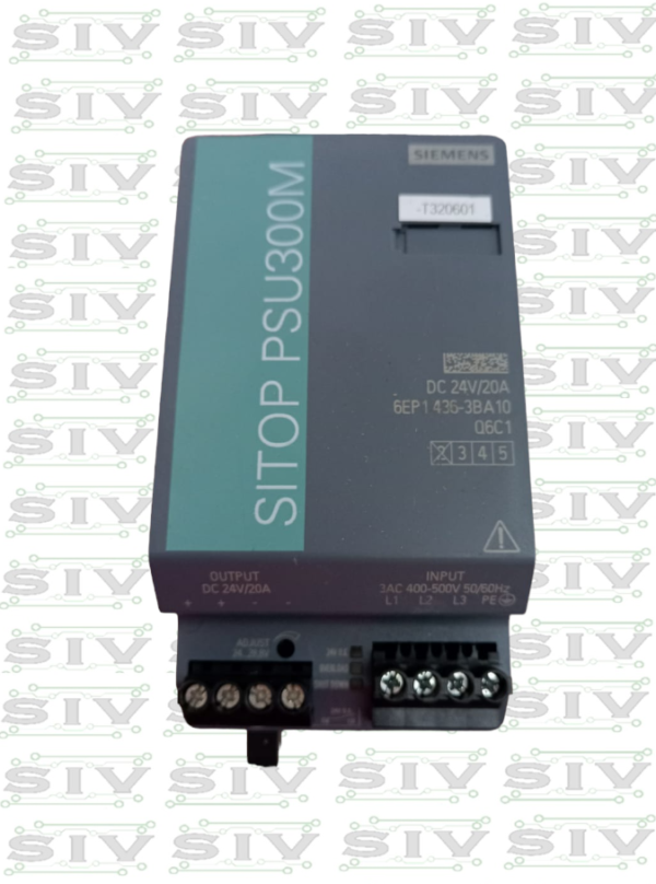 FUENTE DE PODER SITOP PSU300M24V/20AMP ENTRADA TRIFASICA 440VAC - Imagen 2