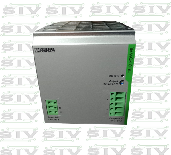 FUENTE DE PODER 24V/20AMP ENTRADA 110-220