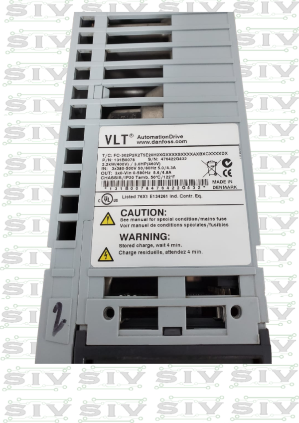 VARIADOR DE VELOCIDAD 3HP-440VAC/ 2.2KW - Imagen 3