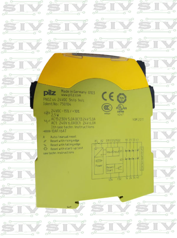 RELEVADOR DE SEGURIDAD 24VDC-3NO-1NC - Imagen 3