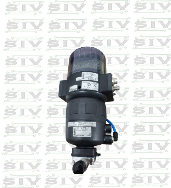 VALVULA CON ACTUADOR Y CONTROL BURKERT 8630