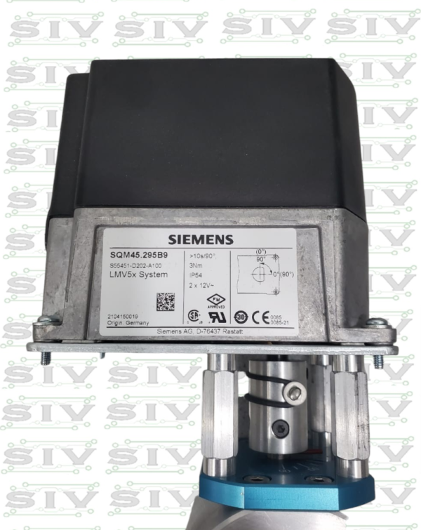 ACTUADOR 0-90", SERIE LMV5 CON VALVULA - Imagen 2
