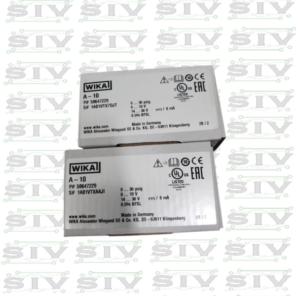SENSOR DE PRESION 0-30PSIG/0-10V/14..30VDC - Imagen 2